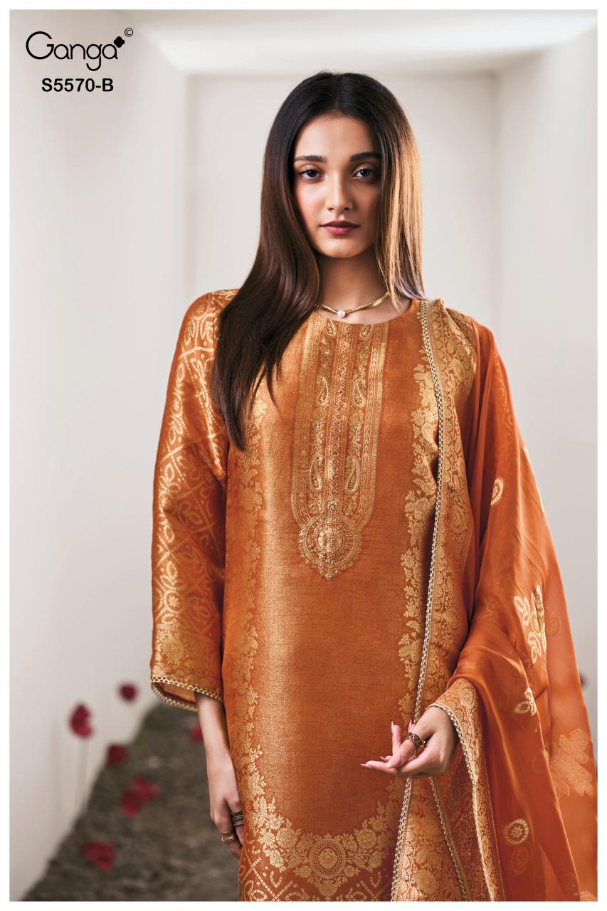 Ganga Mairya 5570 catalog party wear salwar kameez wholesale