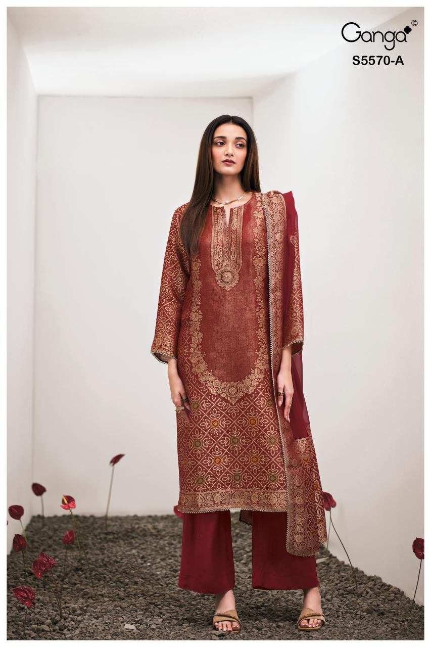Ganga Mairya 5570 catalog party wear salwar kameez wholesale