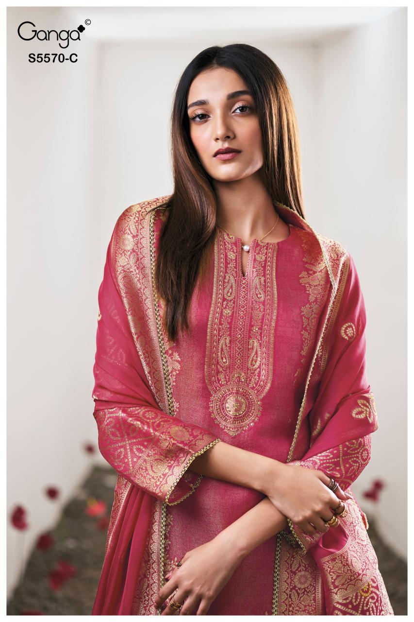 Ganga Mairya 5570 catalog party wear salwar kameez wholesale