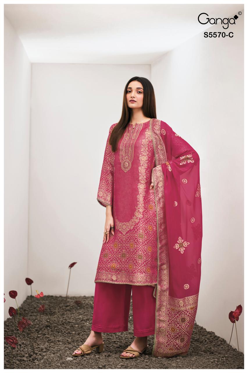 Ganga Mairya 5570 catalog party wear salwar kameez wholesale