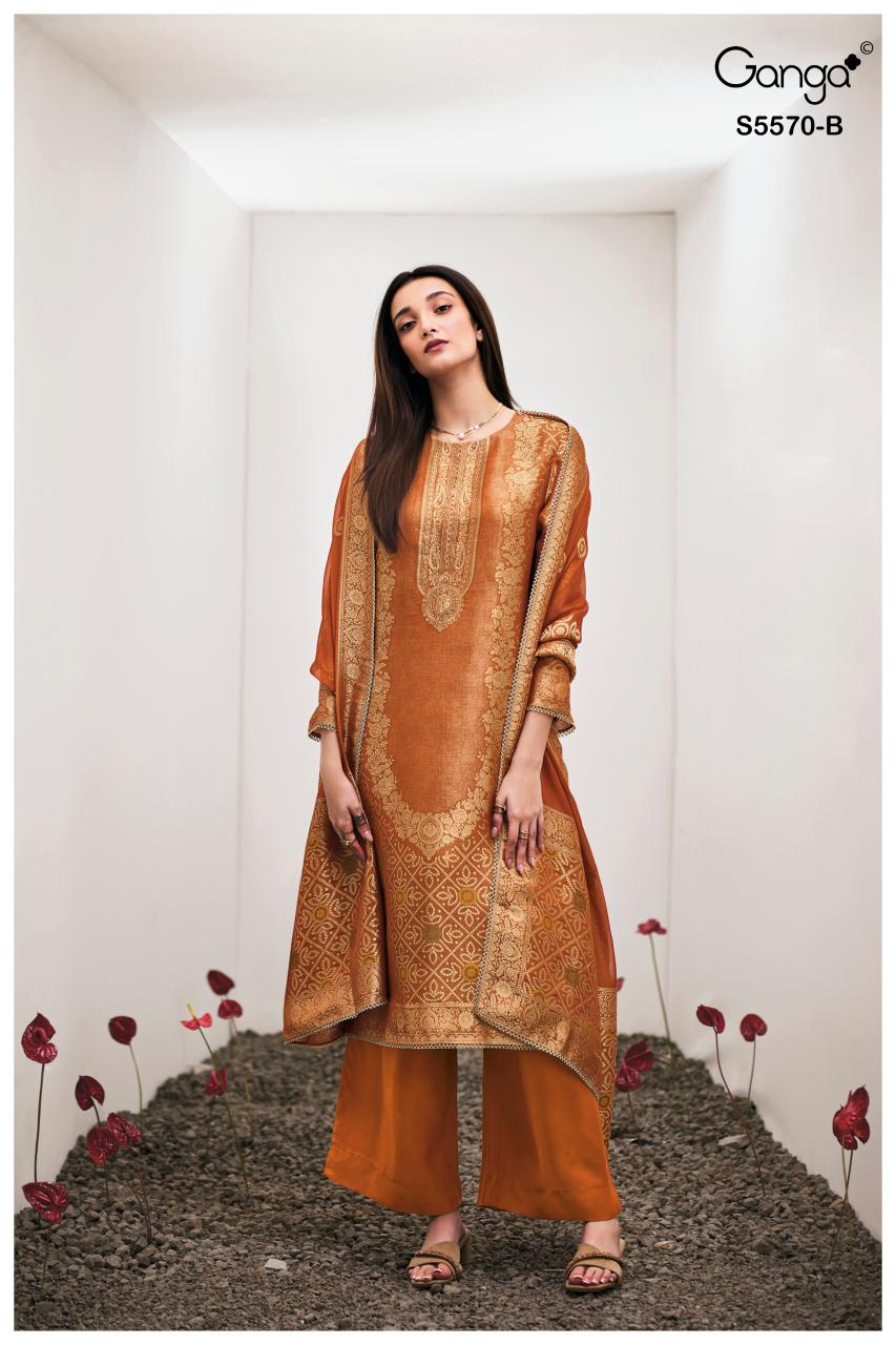 Ganga Mairya 5570 catalog party wear salwar kameez wholesale
