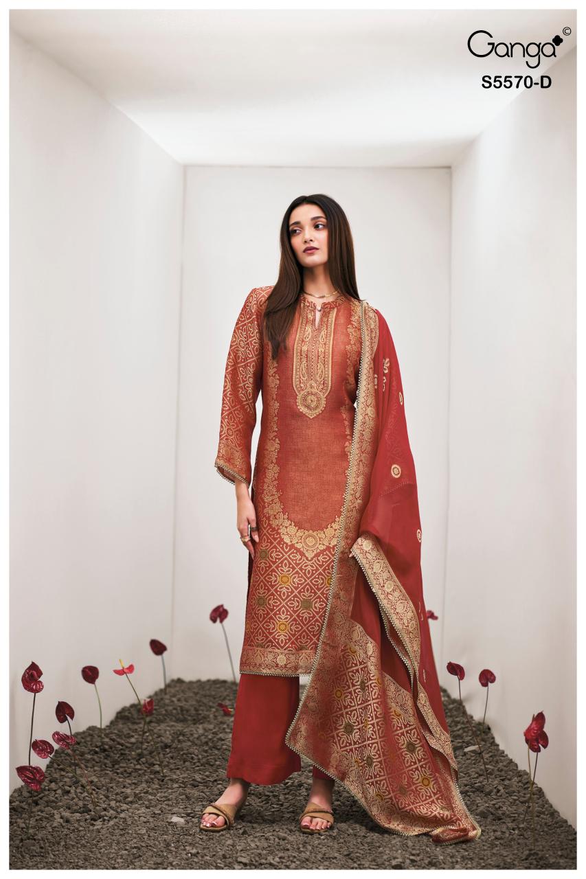 Ganga Mairya 5570 catalog party wear salwar kameez wholesale