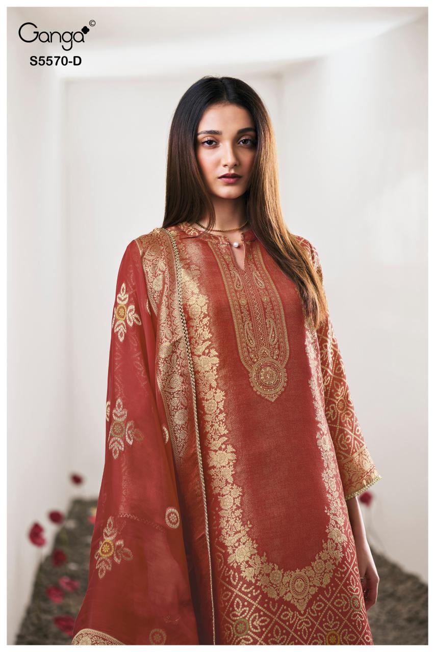 Ganga Mairya 5570 catalog party wear salwar kameez wholesale