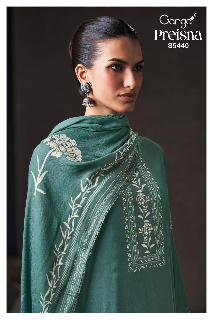 Ganga Preisna 5440 catalog tulsi salwar kameez wholesalers