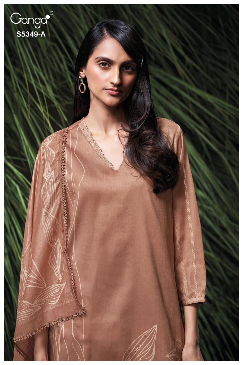 Ganga Ruhna 5349 catalog salwar kameez wholesale surat gujarat
