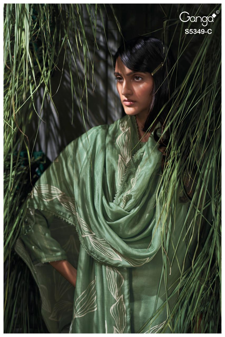 Ganga Ruhna 5349 catalog salwar kameez wholesale surat gujarat