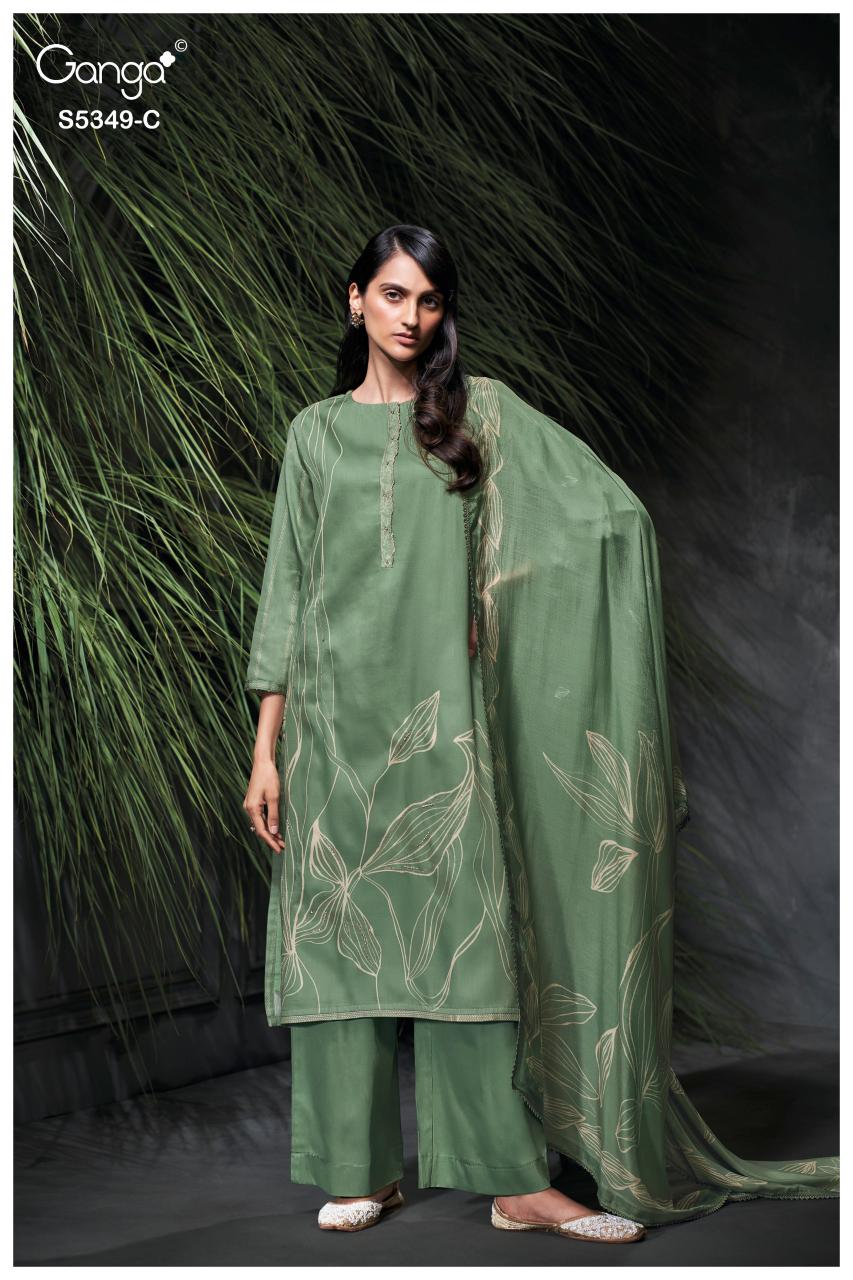 Ganga Ruhna 5349 catalog salwar kameez wholesale surat gujarat