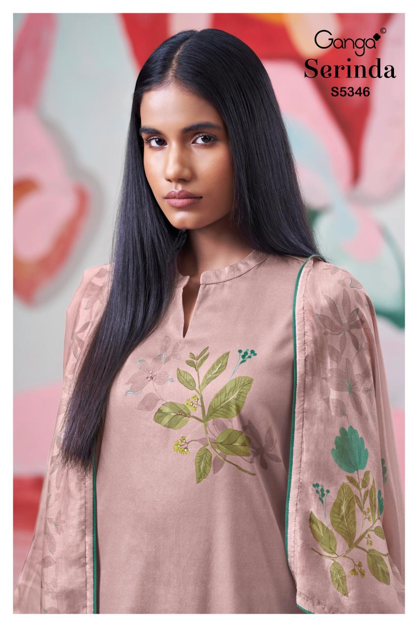 Ganga Serinda 5346 catalog site textilebuzz com salwar kameez wholesaler