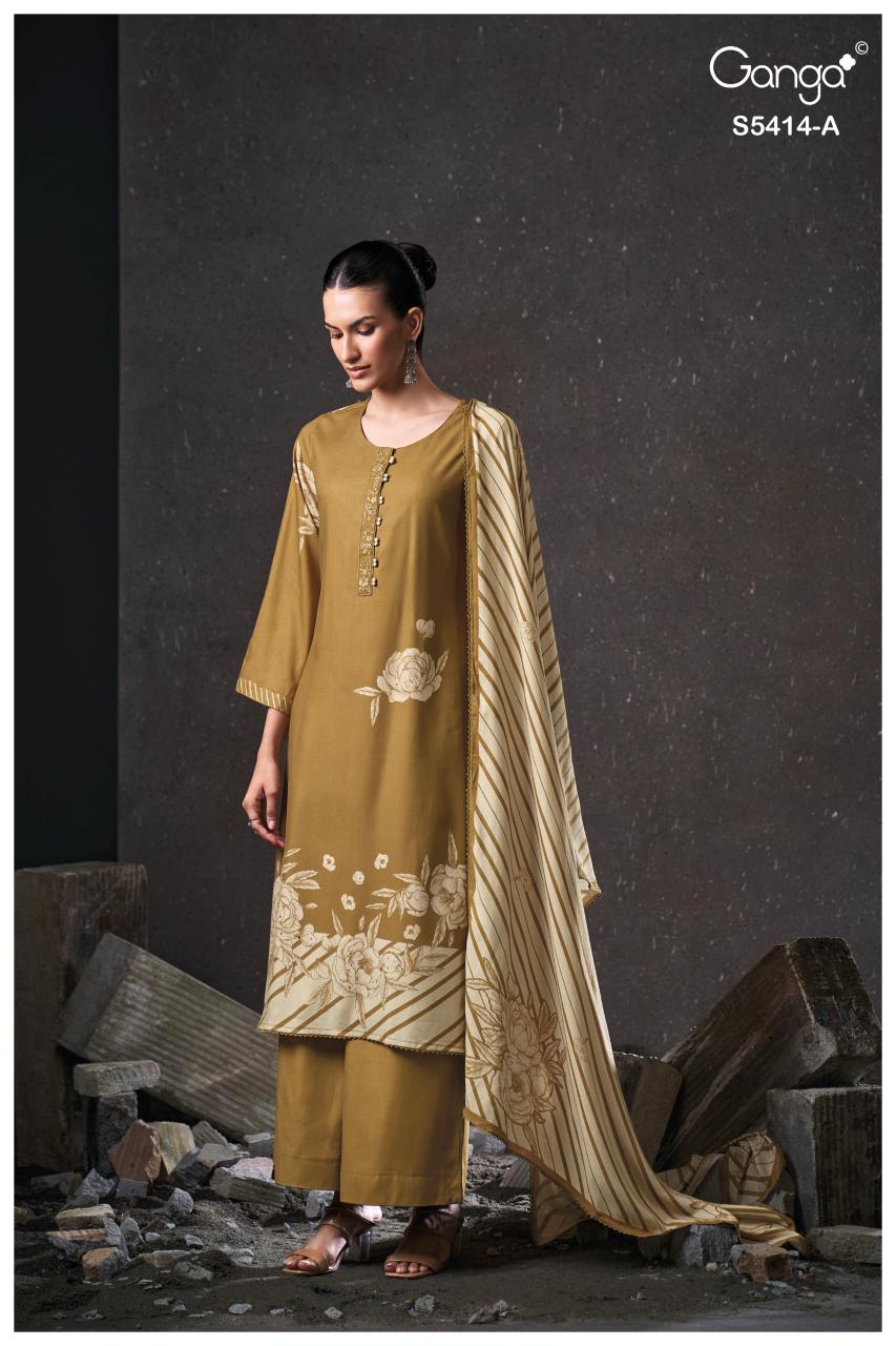 Ganga Zenaida 5414 catalog salwar kameez wholesale in kolkata video