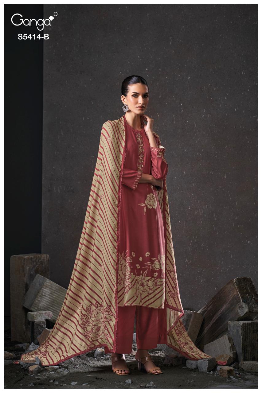 Ganga Zenaida 5414 catalog salwar kameez wholesale in kolkata video