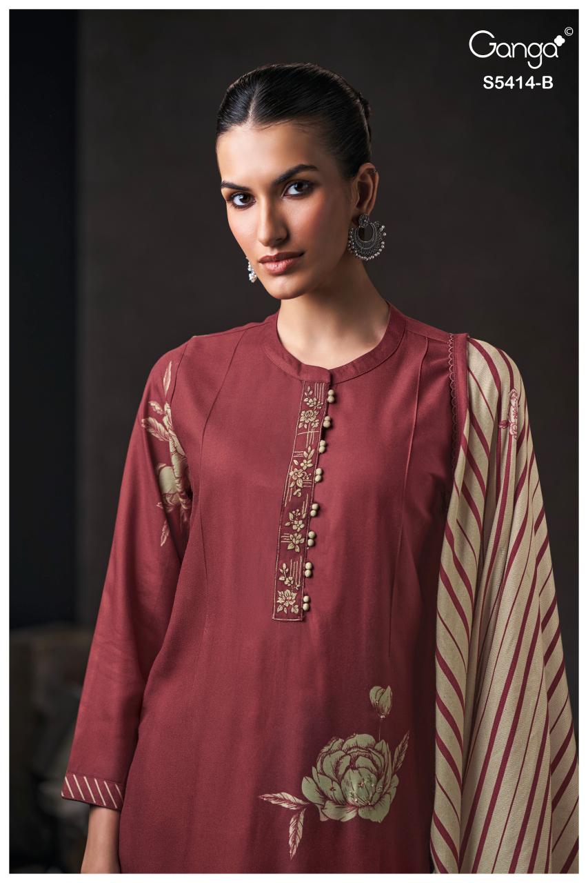 Ganga Zenaida 5414 catalog salwar kameez wholesale in kolkata video