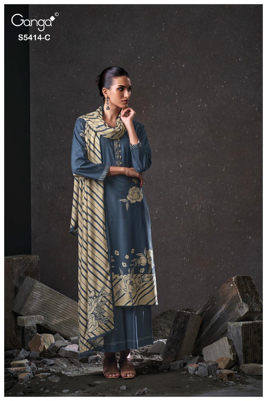 Ganga Zenaida 5414 catalog salwar kameez wholesale in kolkata video