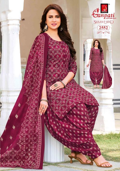 ganpati Shaan E Hind Patiyala Vol 14 – Dress Material Wholesale Catalog