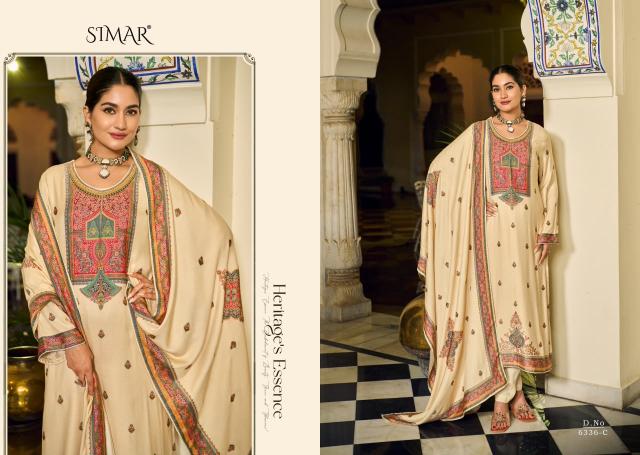 Glossy Simar Golden Grace catalog wholesale catalogue salwar kameez