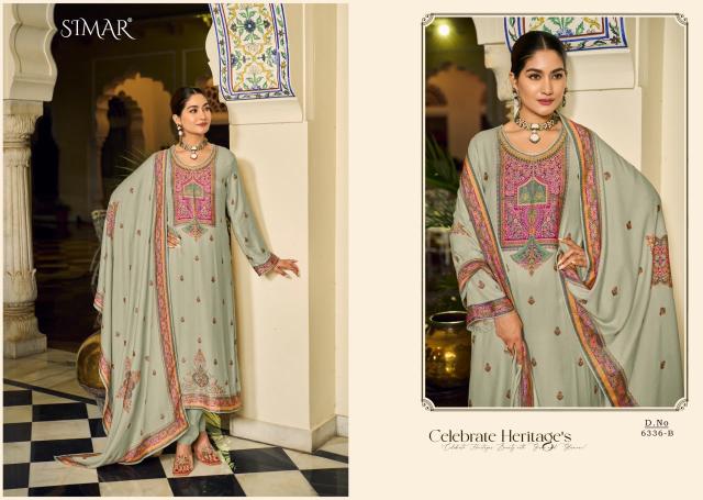 Glossy Simar Golden Grace catalog wholesale catalogue salwar kameez