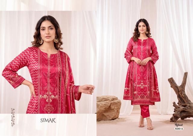 Glossy Simar Rubaab catalog salwar kameez wholesaler forms