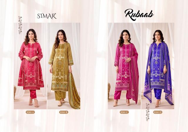 Glossy Simar Rubaab catalog salwar kameez wholesaler forms