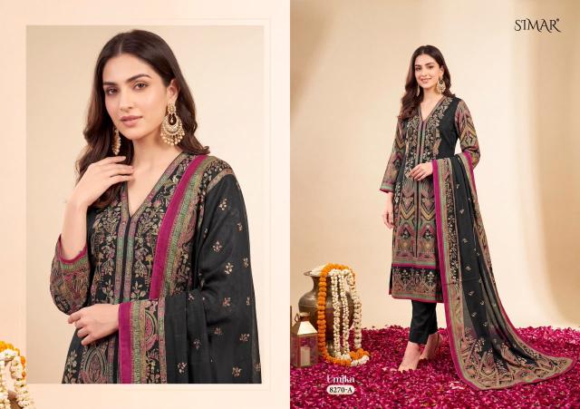 Glossy Simar Umika catalog wholesale market of salwar kameez in kolkata
