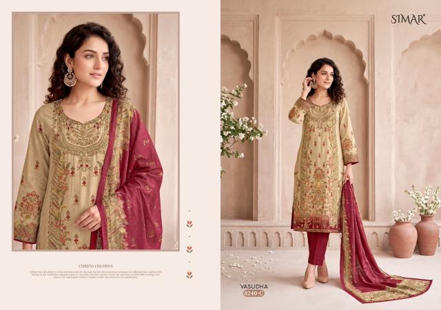 Glossy Simar Vasudha catalog wholesale salwar kameez online shopping