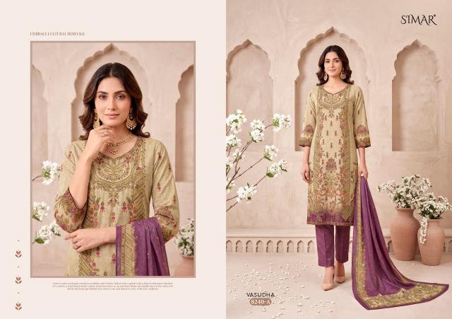 Glossy Simar Vasudha catalog wholesale salwar kameez online shopping