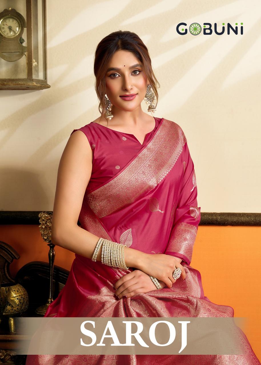 Gobuni Saroj catalog zari kota sarees wholesale