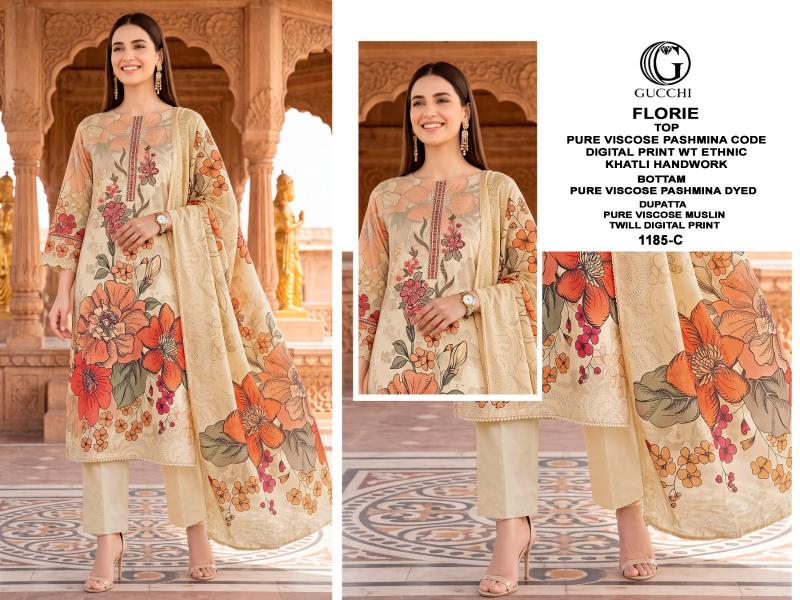 Gucchi Florie 1185 catalog wholesale market of salwar kameez in bangalore