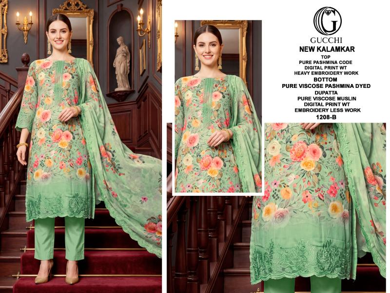 Gucchi New Kalamkar 1208 catalog wholesale salwar kameez online in india shopskit.in