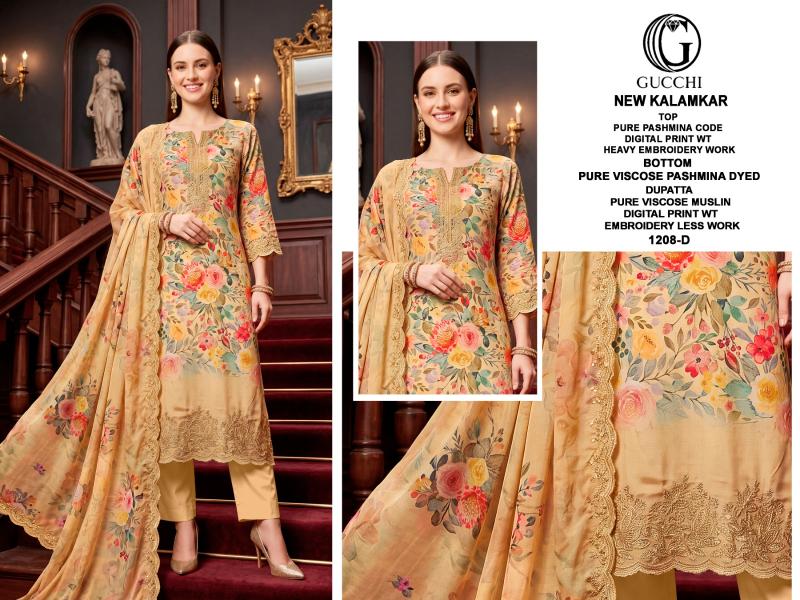 Gucchi New Kalamkar 1208 catalog wholesale salwar kameez online in india shopskit.in
