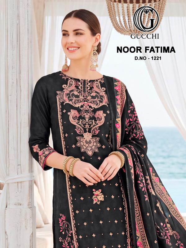 Gucchi Noor Fatima 1221 catalog buy wholesale salwar kameez surat