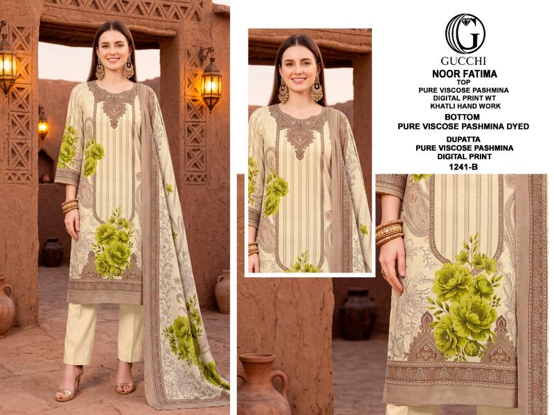 Gucchi Noor Fatima 1241 catalog wholesale salwar kameez online shopping india