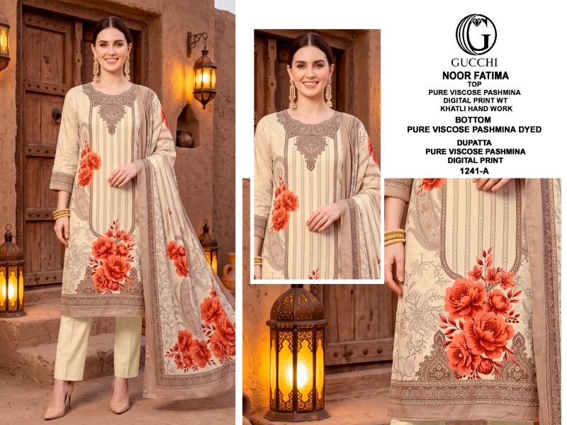 Gucchi Noor Fatima 1241 catalog wholesale salwar kameez online shopping india