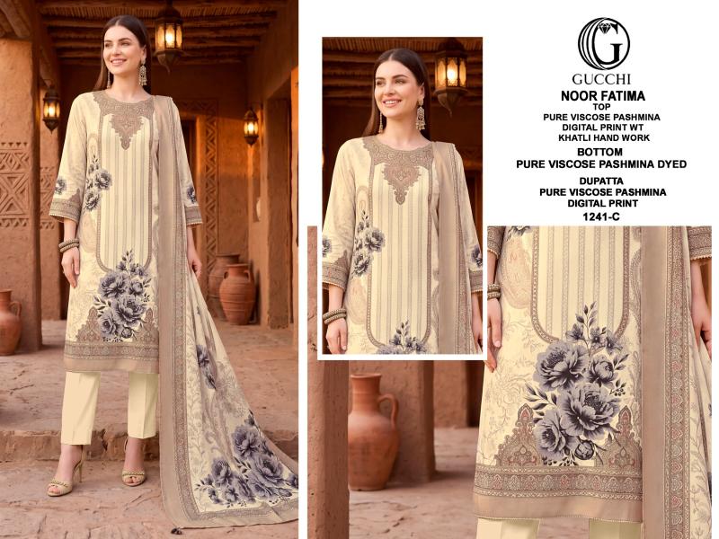 Gucchi Noor Fatima 1241 catalog wholesale salwar kameez online shopping india