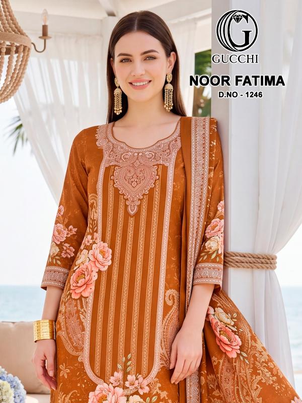 Gucchi Noor Fatima 1246 catalog buy wholesale salwar kameez online