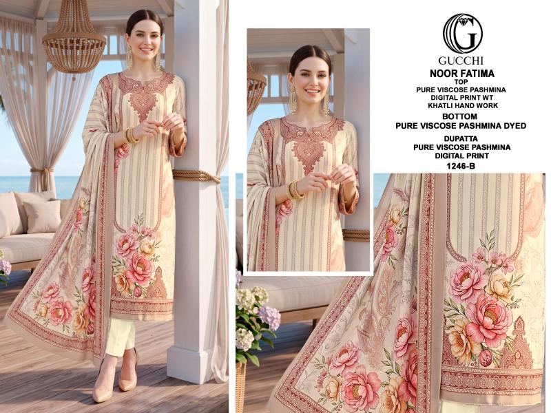 Gucchi Noor Fatima 1246 catalog buy wholesale salwar kameez online