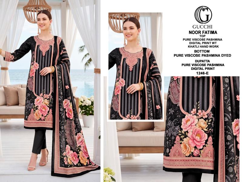 Gucchi Noor Fatima 1246 catalog buy wholesale salwar kameez online