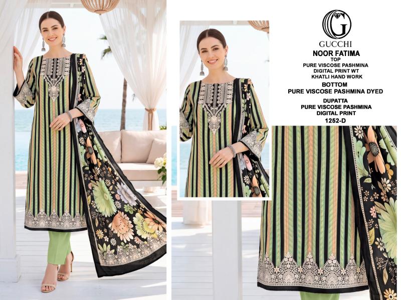 Gucchi Noor Fatima 1252 catalog wholesale salwar kameez mart