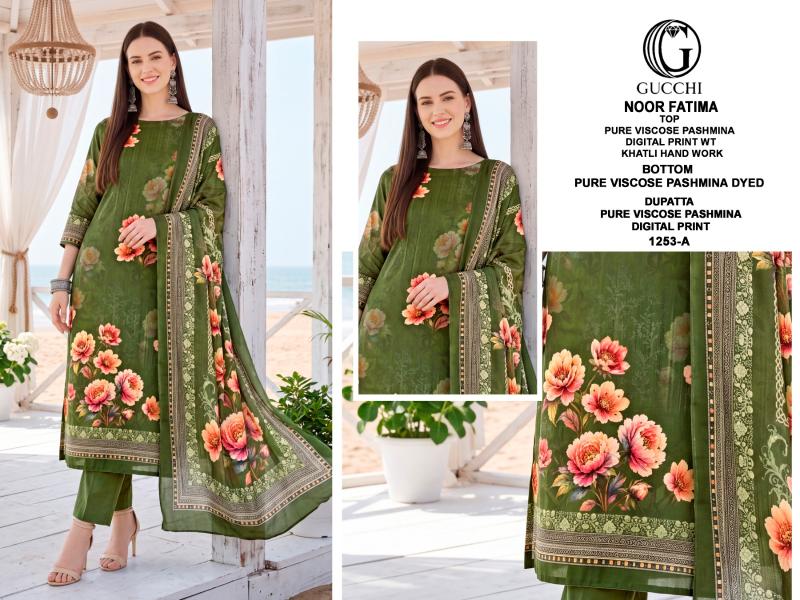 Gucchi Noor Fatima 1253 catalog buy salwar kameez online wholesale