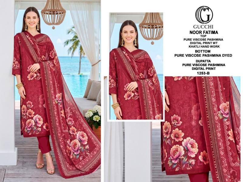 Gucchi Noor Fatima 1253 catalog buy salwar kameez online wholesale