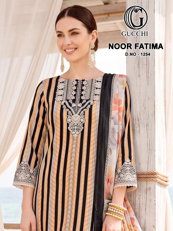 Gucchi Noor Fatima 1254 catalog wholesale salwar kameez online shopping in india