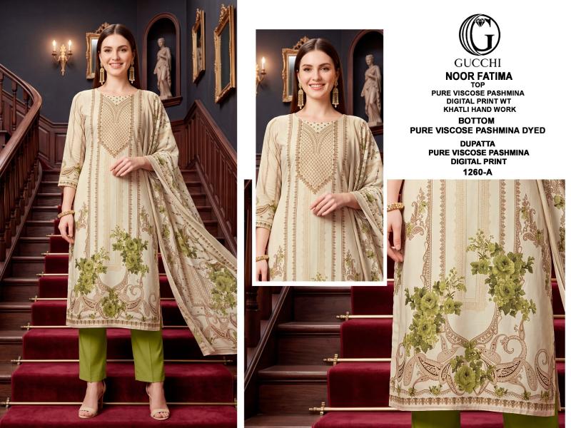 Gucchi Noor Fatima 1260 catalog wholesale salwar kameez online shopping