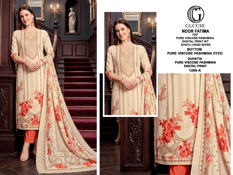 Gucchi Noor Fatima 1260 catalog wholesale salwar kameez online shopping