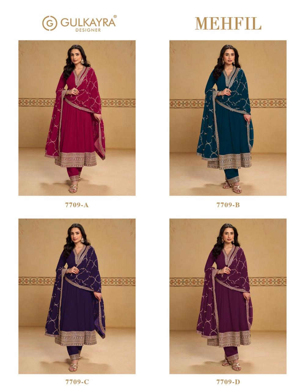 Gulkayra Mehfil catalog surat salwar kameez wholesalers online