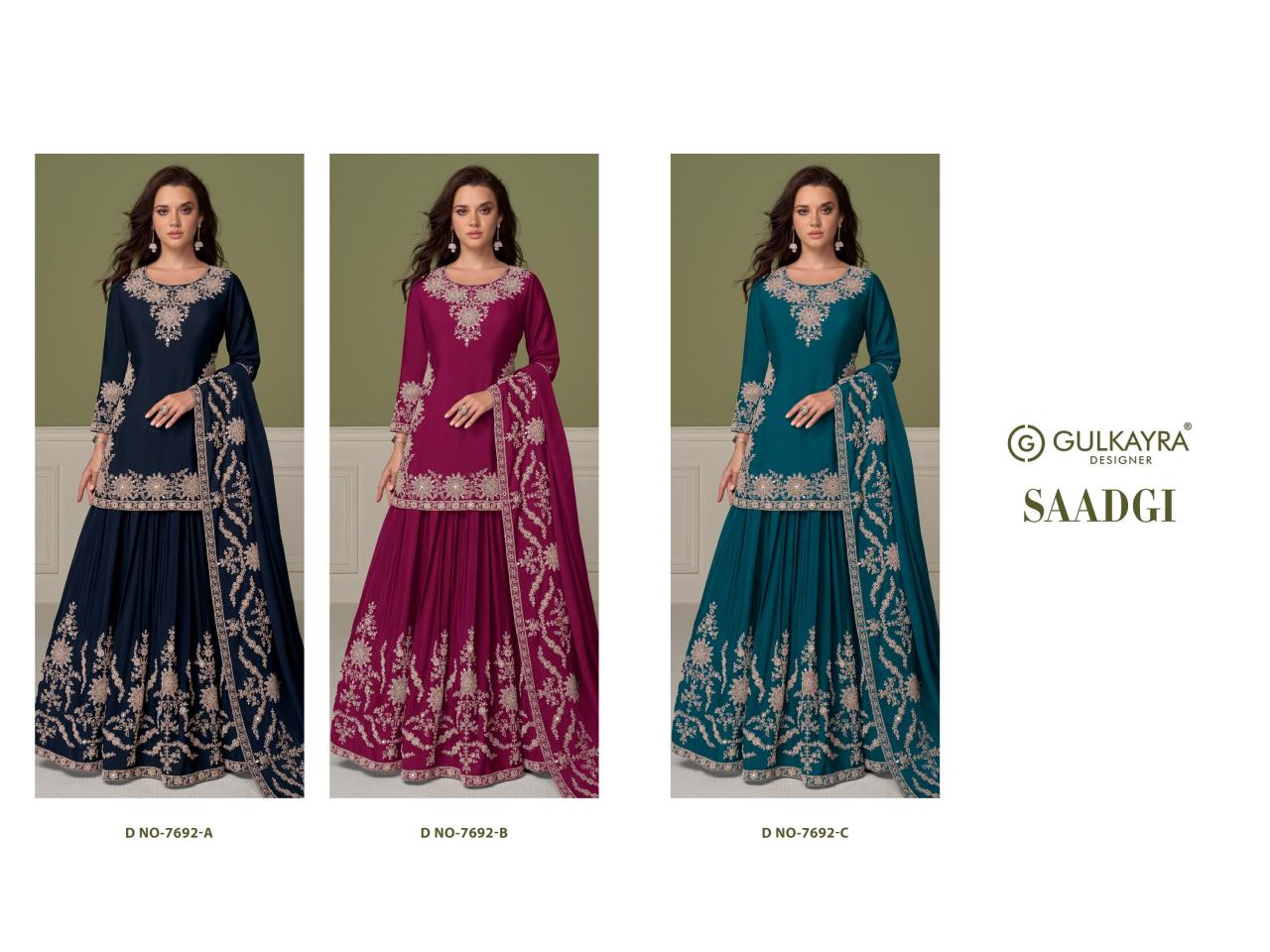 Gulkayra Saadgi catalog ludhiyana design salwar kameez wholesale exporter