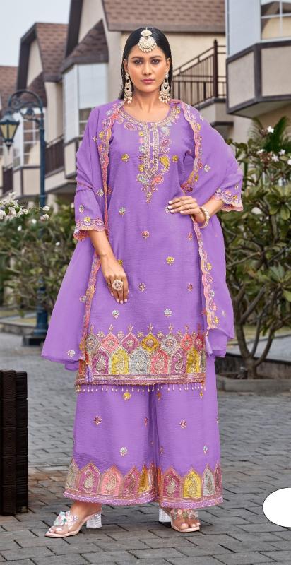 Hessa 2038 catalog pakistani lawn suites wholesale