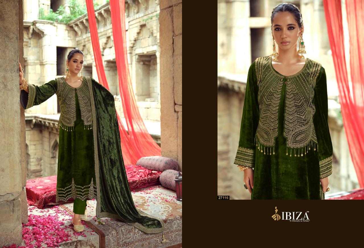 Ibiza Suneherii vol 2 catalog aari work salwar kameez wholesale