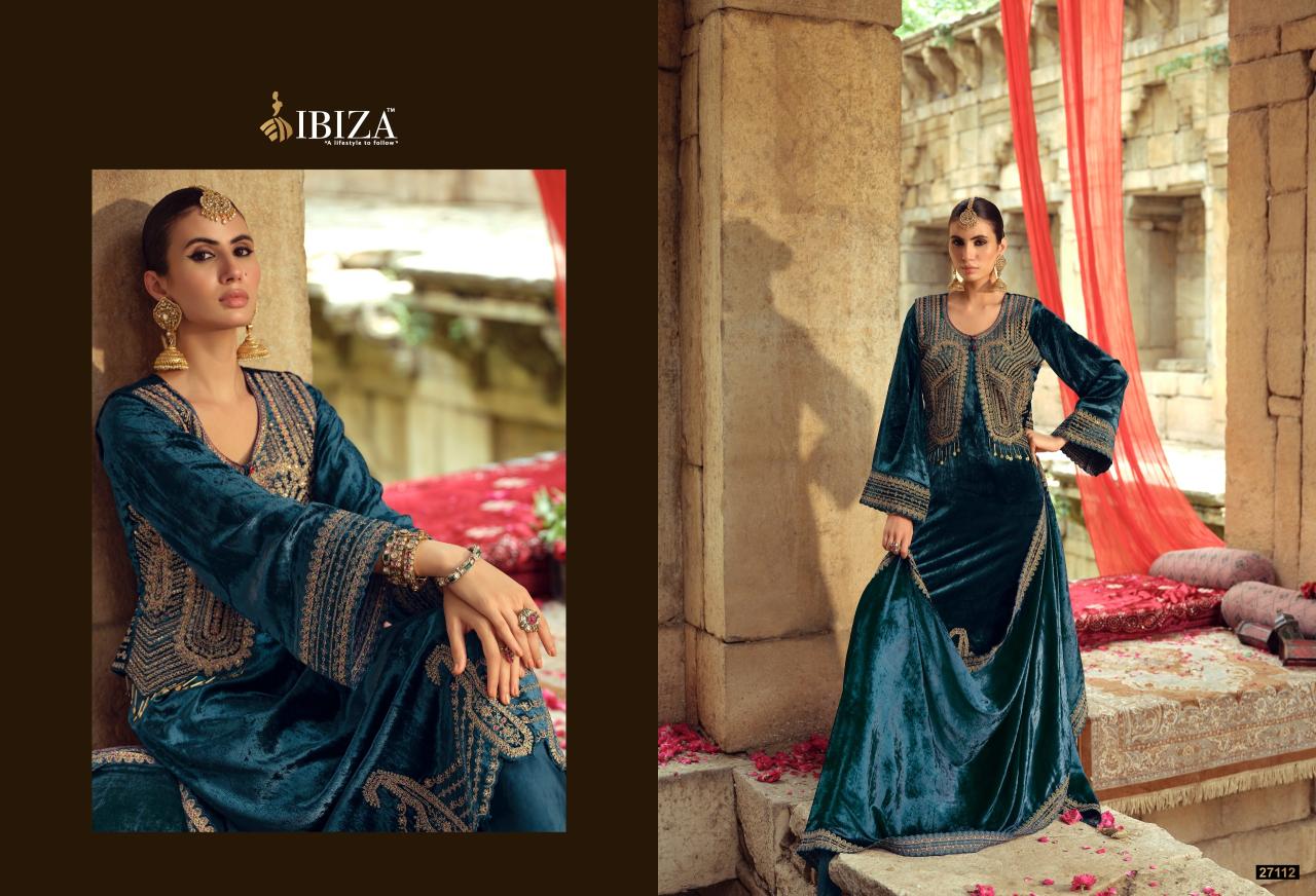 Ibiza Suneherii vol 2 catalog aari work salwar kameez wholesale