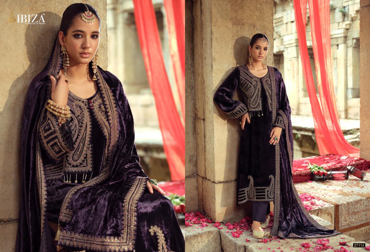 Ibiza Suneherii vol 2 catalog aari work salwar kameez wholesale