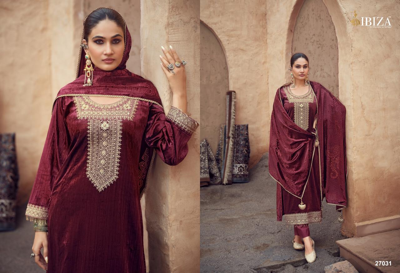 Ibiza Surkh Imrozia catalog wholesale market of salwar kameez in bangalore