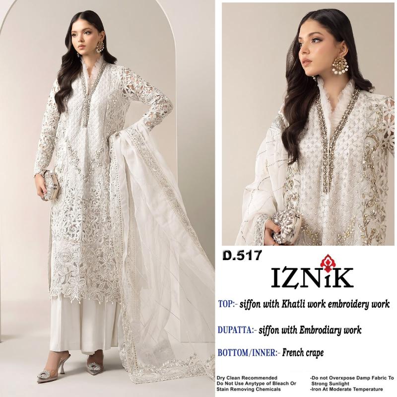 Iznik 517 Catalog pakistani suites wholesale