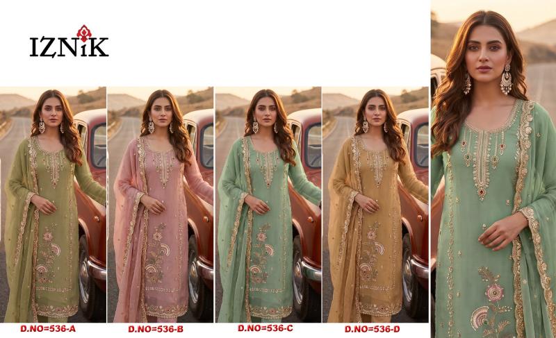 Iznik 536 Catalog designer pakistani suits wholesale